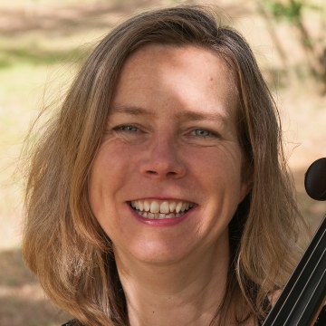 Cellist Rebecca Gilliver
